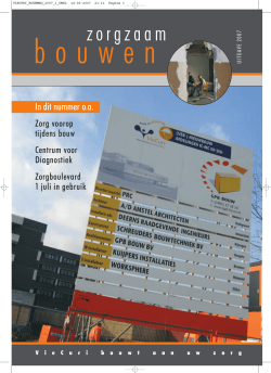 Bouwmagazine - Tekstbureau Katharos