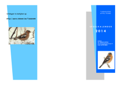 SPEELKALENDER