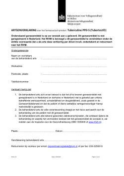 Onderstaand geneesmiddel is op uw verzoek aan u