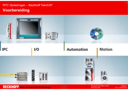 RTC_Beckhoff_PickEnPlace_Voorbereiding v2.3