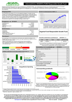 Infofiche Argenta-Fund Responsible Growth