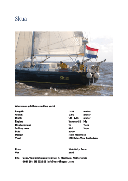Aluminum pilothouse sailing yacht Length 12.58 meter Width 3.95