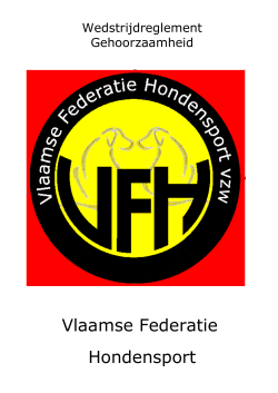 Vlaamse Federatie Hondensport
