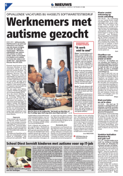 Het Belang van Limburg 2 september 2014