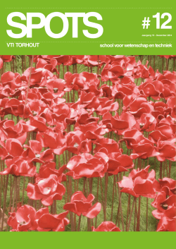 SPOTS december 2014 - VTI Torhout - Sint