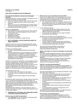 Download bijsluiter - Apotheekkennisbank