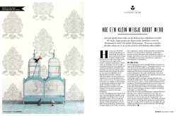 Hoe een klein meisje groot werd