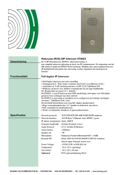Klik hier voor de PDF - Hessing Telecommunicatie BV