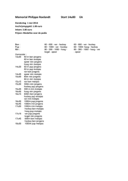 info+uurrooster