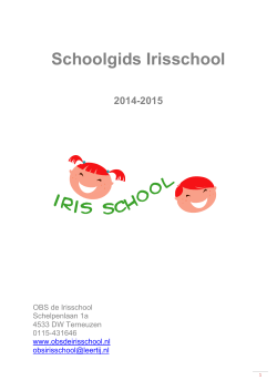 Download hier onze schoolgids 2014 - 2015