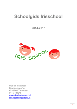 Download hier onze schoolgids 2014 - 2015