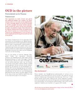 Oud in the picture - (168kb) - Centrum voor Beeldexpressie