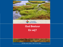 2.2 Reflectie Oud Bestuur van Theo Dersjant