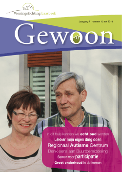 Gewoon - Woningstichting Laarbeek