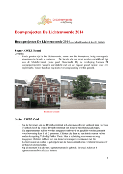 Doc. Bouwprojecten 2014