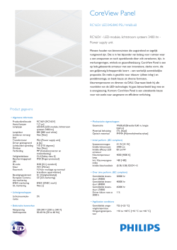 CoreView Panel RC165V-inbouwarmatuur, vierkante