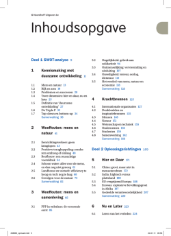 Inhoudsopgave - Noordhoff Uitgevers