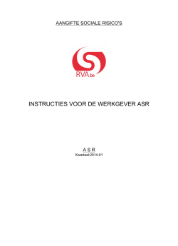 Download Scenario 8 pdf - De portaalsite van de sociale zekerheid