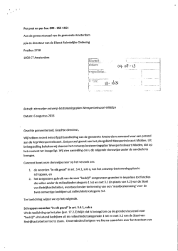 Bijlage 11 Zienswijze