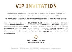 HELLO AMSTERDAM VIP Invitation