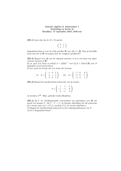 Huiswerk 1
