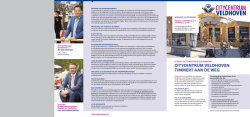 Informatiebrochure - Citycentrum Veldhoven