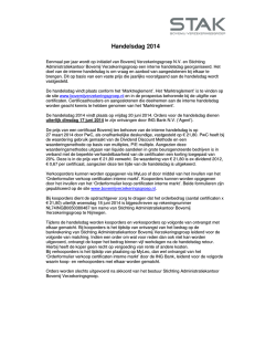 Handelsdag 2014 - Bovemij verzekeringsgroep