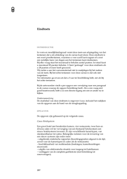 Eindtoets