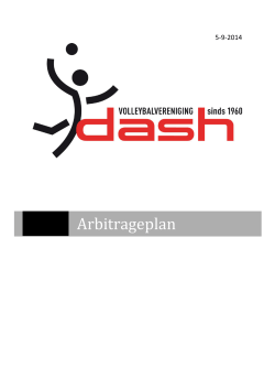 Arbitrageplan - VV Dash Vorden