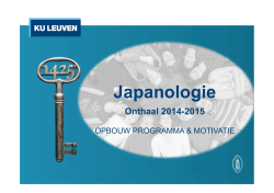 ppt workshop motivatie progr japanologie 1415