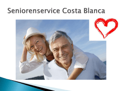 Seniorenservice Costa Blanca