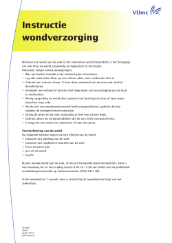 instructie wondverzorging (p) (PDF bestand - 24.0 kilobytes)