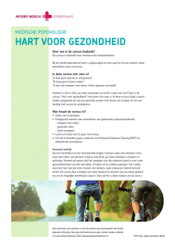 Hart voor gezondHeid - Jeroen Bosch Ziekenhuis
