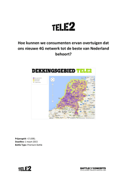 Hoe kunnen we consumenten ervan overtuigen dat ons nieuwe 4G
