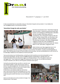 juli - Stichting Praat