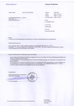 Belastingdienst Kantoor Rotterdam