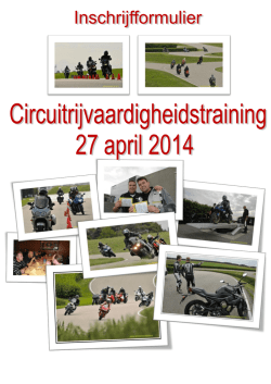 Informatie + prijs circuitrijvaardigheidstraining Gebben Motoren 2014