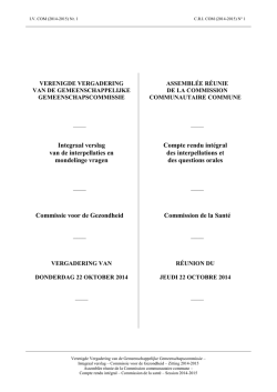 Ebola - weblex.irisnet.be - R&eacute;gion de Bruxelles