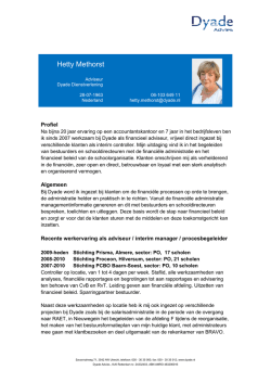 mijn volledige CV