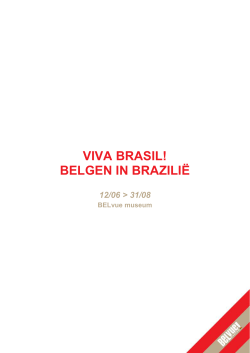 VIVA BRASIL! BELGEN IN BRAZILIË