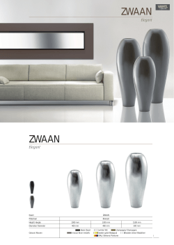 Grote design vazen - VaaaZ Brochure 2014
