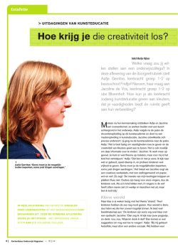 Hoe krijg je die creativiteit los?