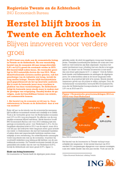 Herstel blijft broos in Twente en Achterhoek