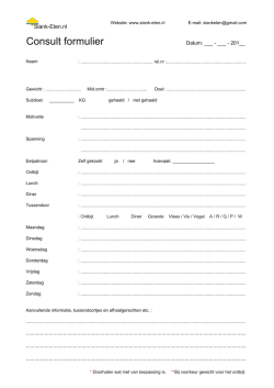 DOWNLOAD HIER het consult-formulier - slank