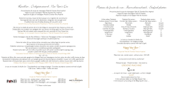 Menu Royal - Belga Queen