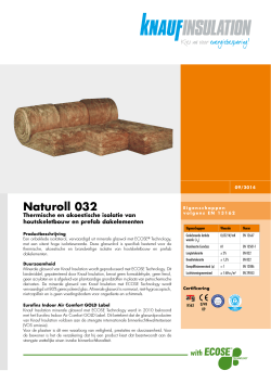 Naturoll 032 - Technische fiche - Product