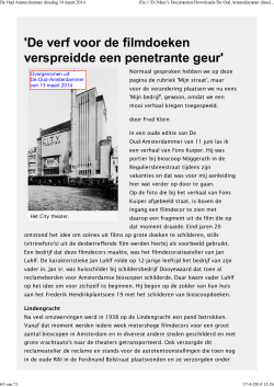 download artikel - Historische Gevelreclames Amsterdam