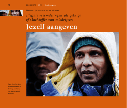Jezelf aangeven. Illegale vreemdelingen als