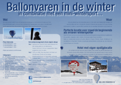 in combinatie met een mini-wintersport&hellip;
