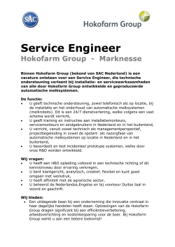 Service Engineer - Hokofarm Group